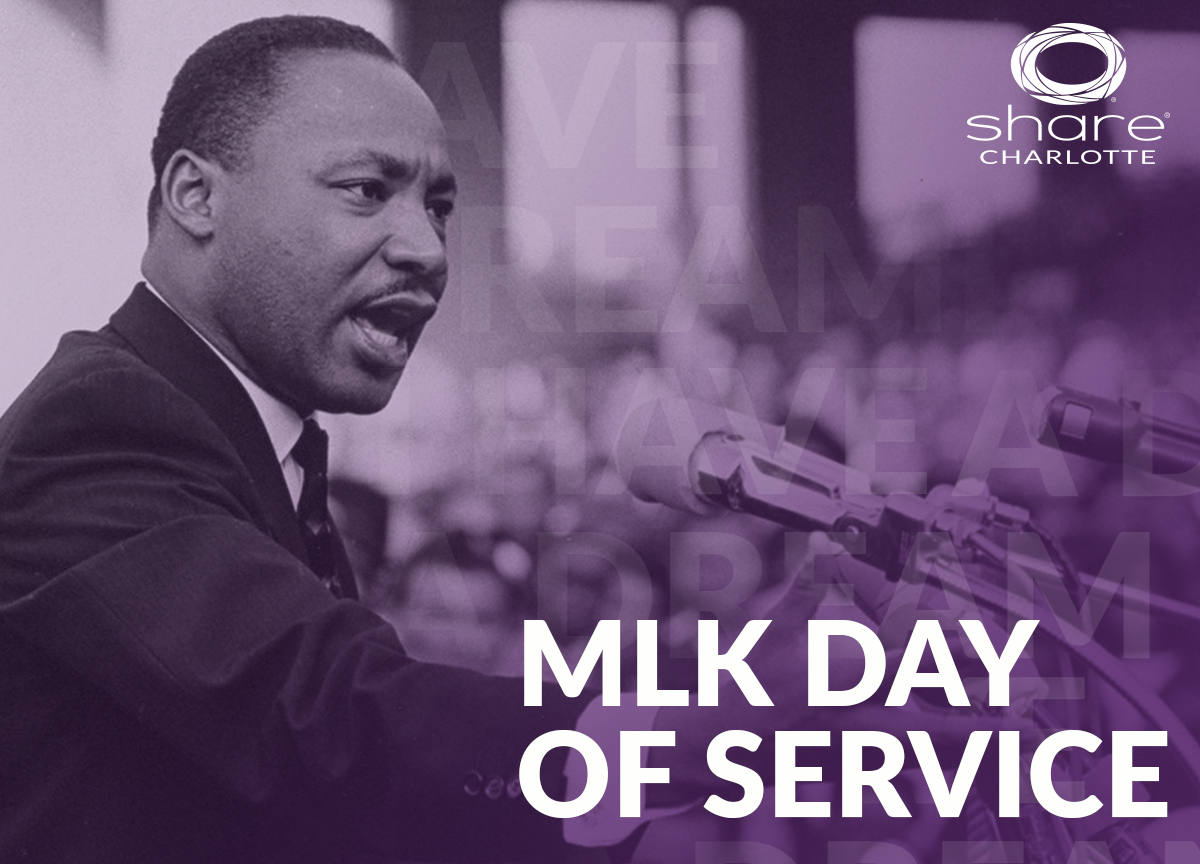 SpotlightOnCLT Martin Luther King Jr. Day of Service SHARE Charlotte